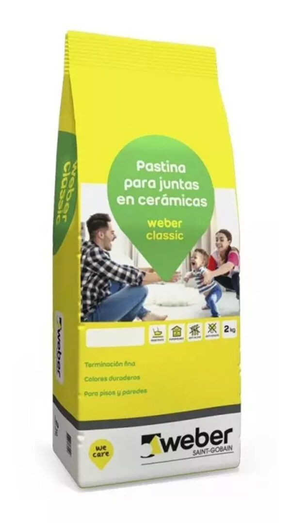 PASTINA WEBER x 2 Kg. Color Blanco
