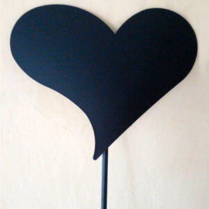 Tutor forma de corazón. Corte láser.